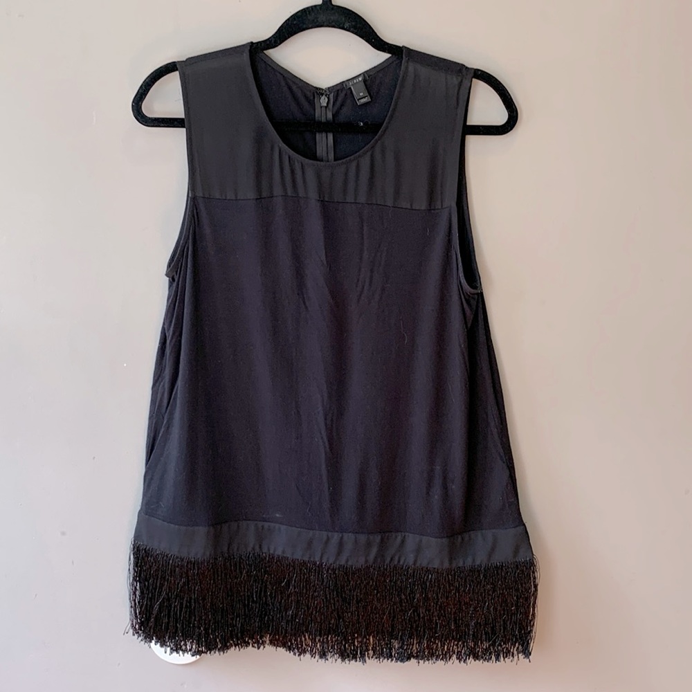 Black Fringe Tunic